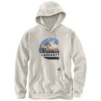 Carhartt Men's Marquette Mountain Sweatshirt Front_Flat