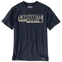 Carhartt Men's Irvine Relaxed Camo Logo T-Shirt