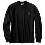 Carhartt Men's Irvine Relaxed Camo Badge Long Sleeve T-Shirt Front_Flat