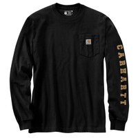 T-shirt décontracté à manches longues à motif de pointeur pour hommes, Irvine, Carhartt