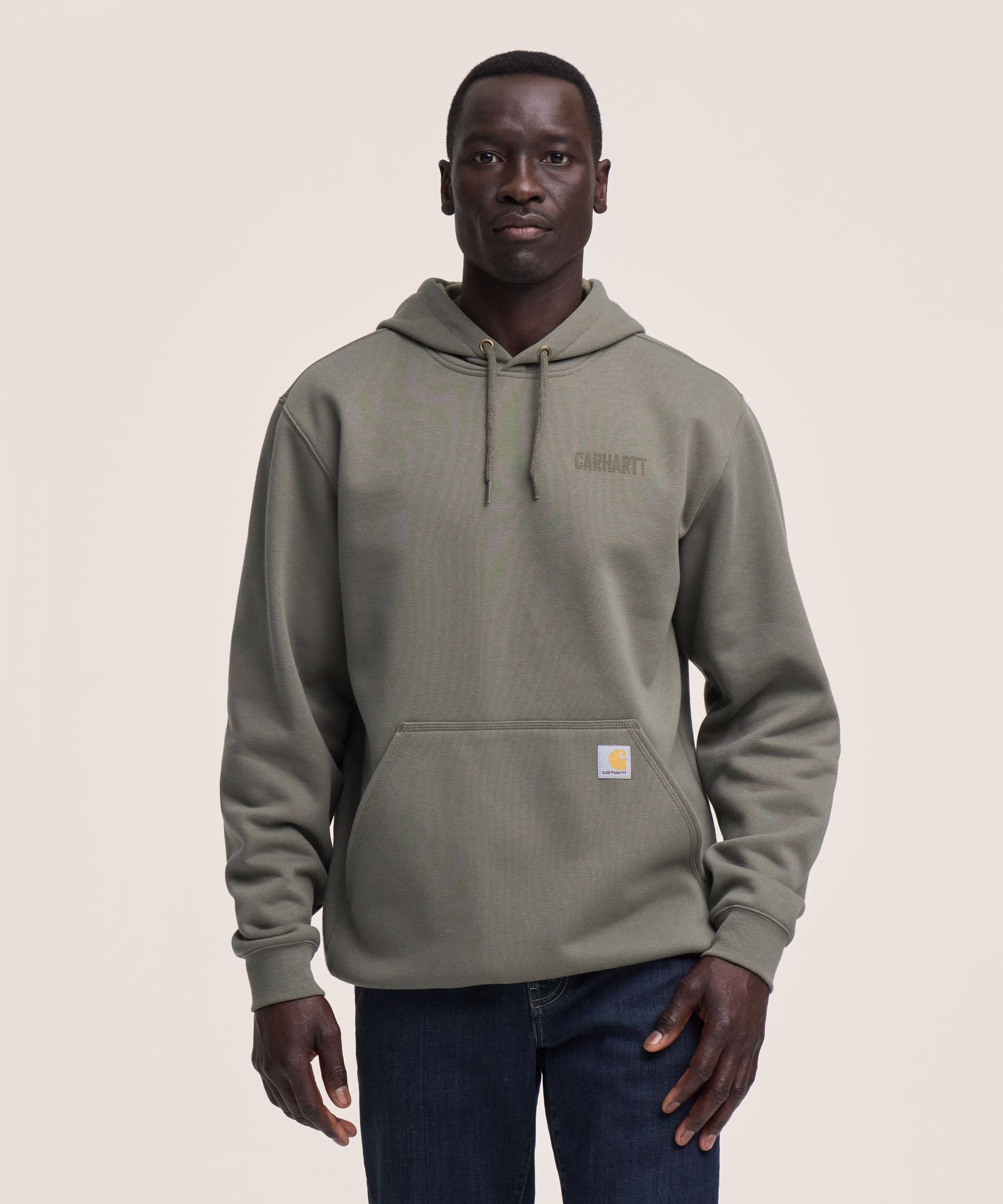 Carhartt Men's Paxton Logo Pullover Hoodie
