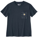 T-shirt décontracté avec poche à motif floral pour femmes, Irvine, Carhartt Front_Flat