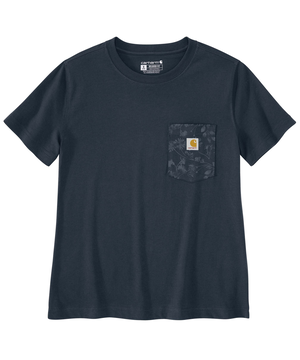 Carhartt Women's Irvine Relaxed Floral Pocket T-Shirt