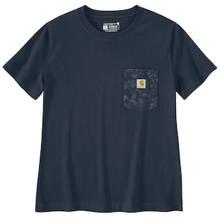 Carhartt Irvine Relaxed T-shirt de poche floral pour femme