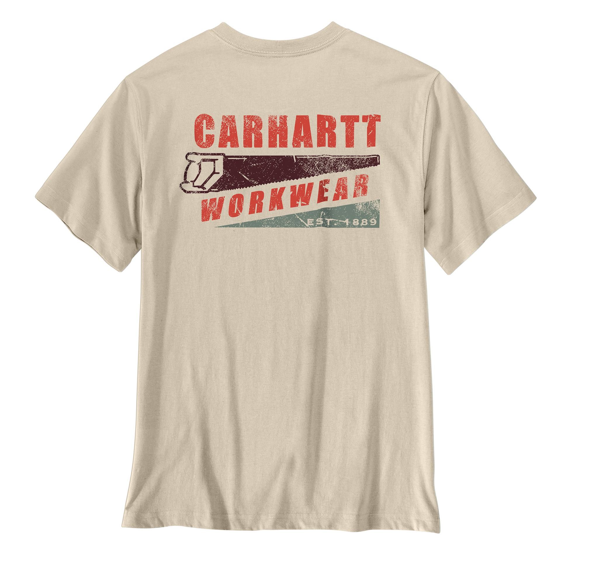Carhartt Men's Irvine Relaxed Saw T-Shirt