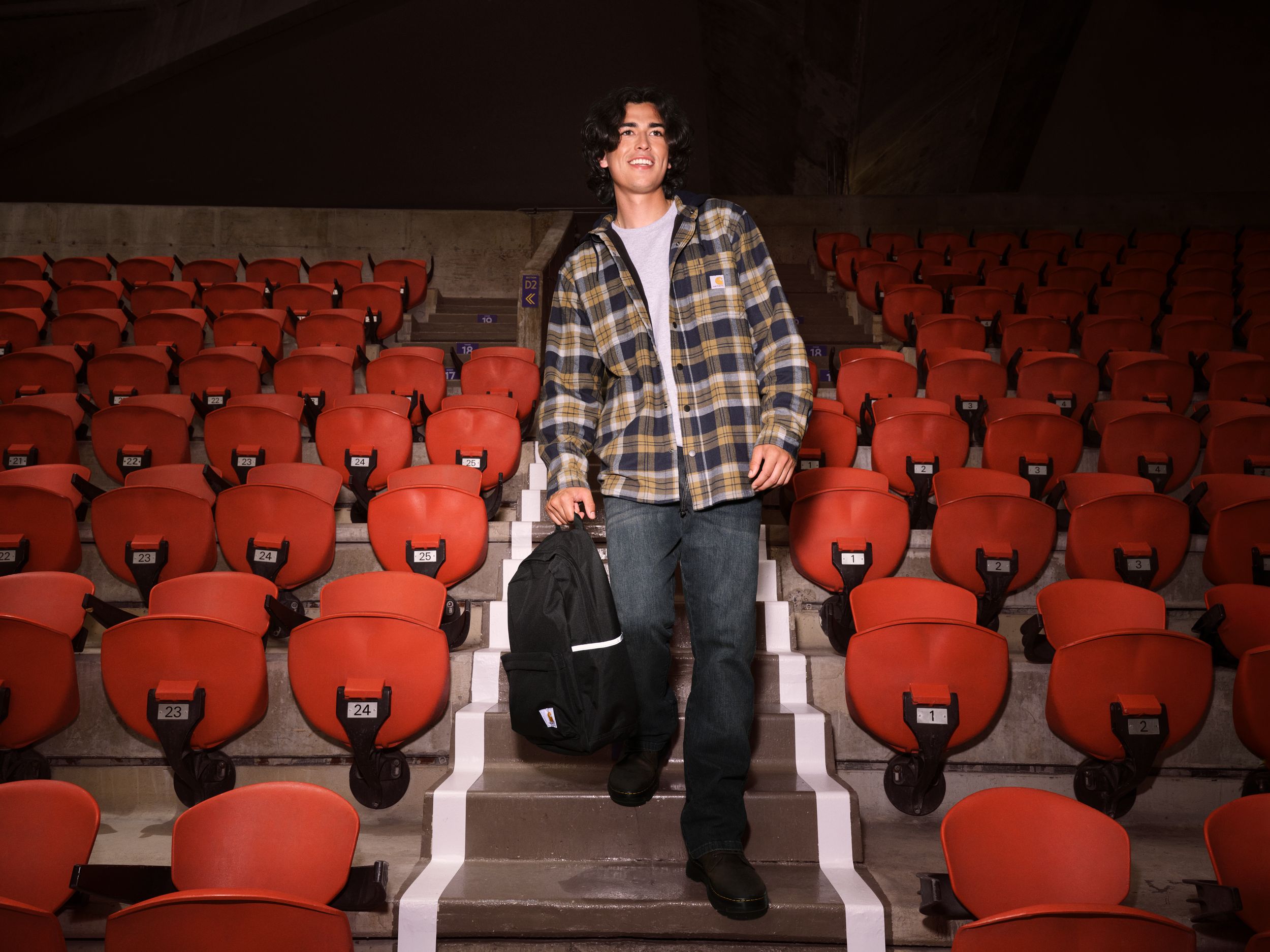 Jean décontracté à jambe semi-évasée pour hommes, Retro, Wrangler