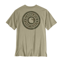 Carhartt Men's Back Graphic T Shirt Front_Flat