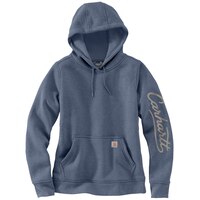 Carhartt Women's Sawyer Script Logo Hoodie Front_Flat