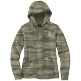 Carhartt Women's Marquette Camo Hoodie Front_Flat