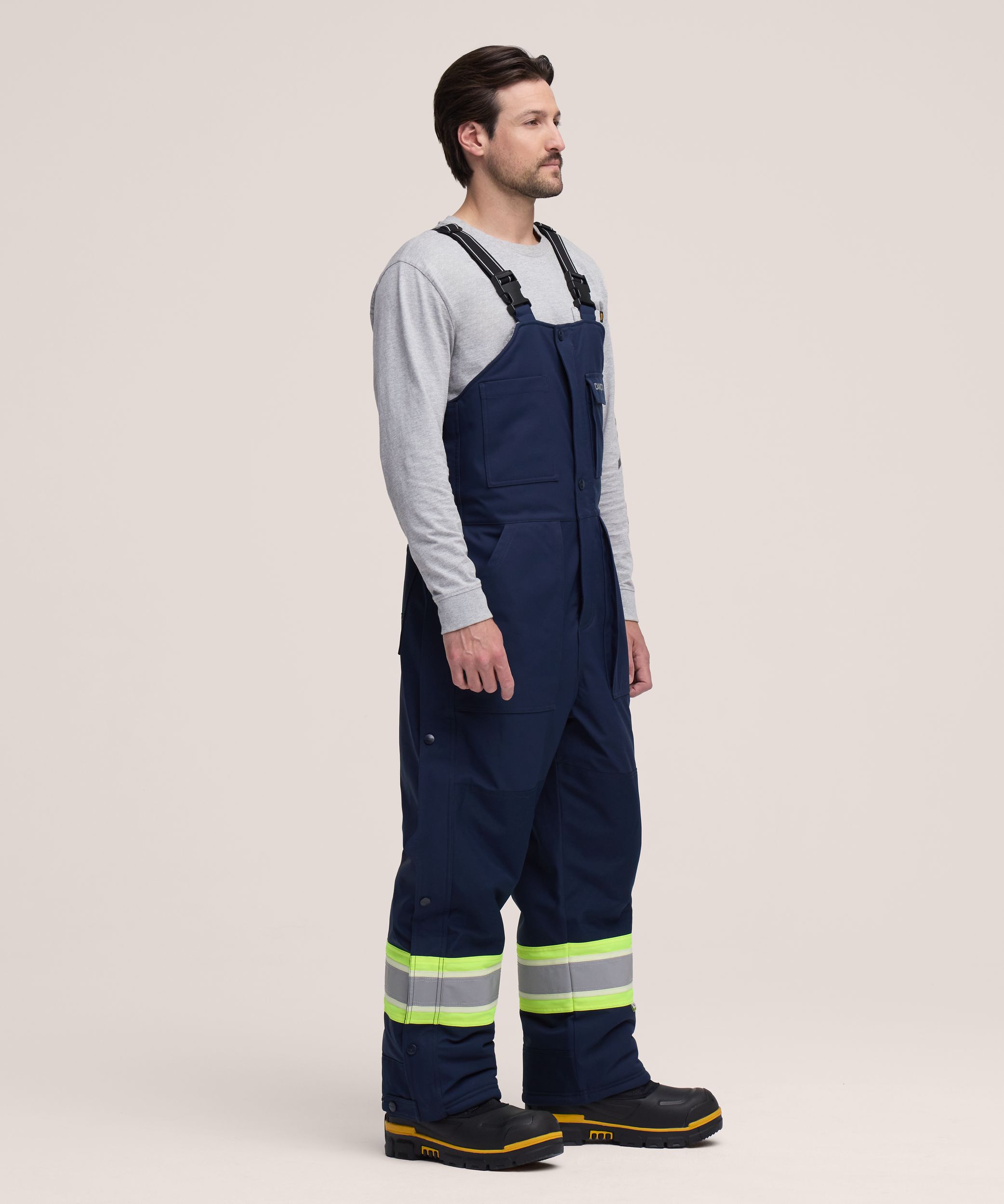 Dakota WorkPro Series Men's Vizlite T-MAX Heat Lined Bib Overalls