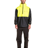 Grundens Men's Neptune Rain Anorak Jacket Front_Flat