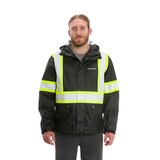 Grundens Men's Neptune CSA Approved Class 1 Rain Jacket Front_Flat