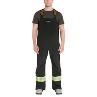 Grundens Men's Full Share Bib Overalls Front_Flat
