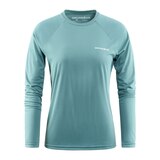 Grundens Women's Salmon Tailscape Long Sleeve Tech T-Shirt Front_Flat