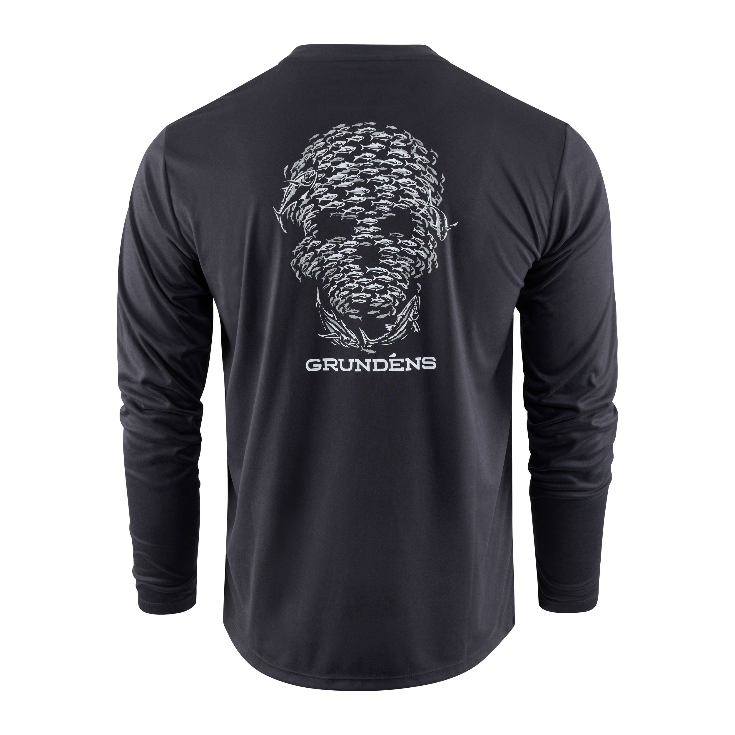 Grundens Men's Bait Ball Graphic Long Sleeve Tech T-Shirt