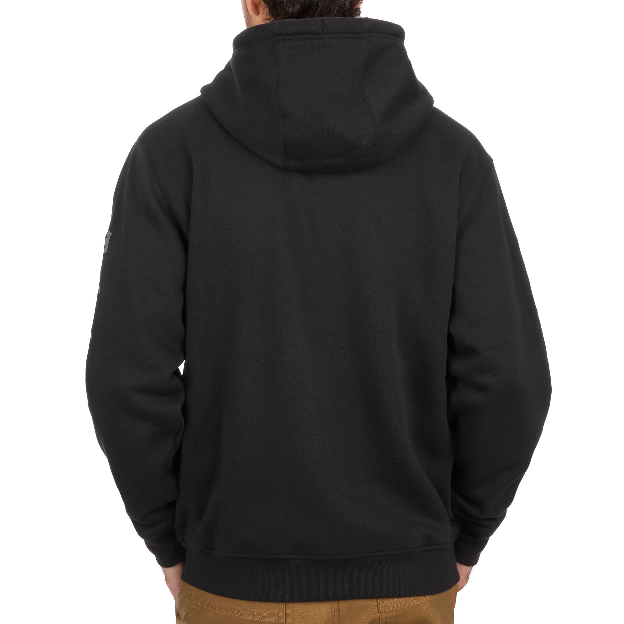 Timberland PRO Men's Front Zip Sleeve Logo Hoodie