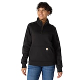 Carhartt Women's Quarter Zip Sweatshirt Front_Flat