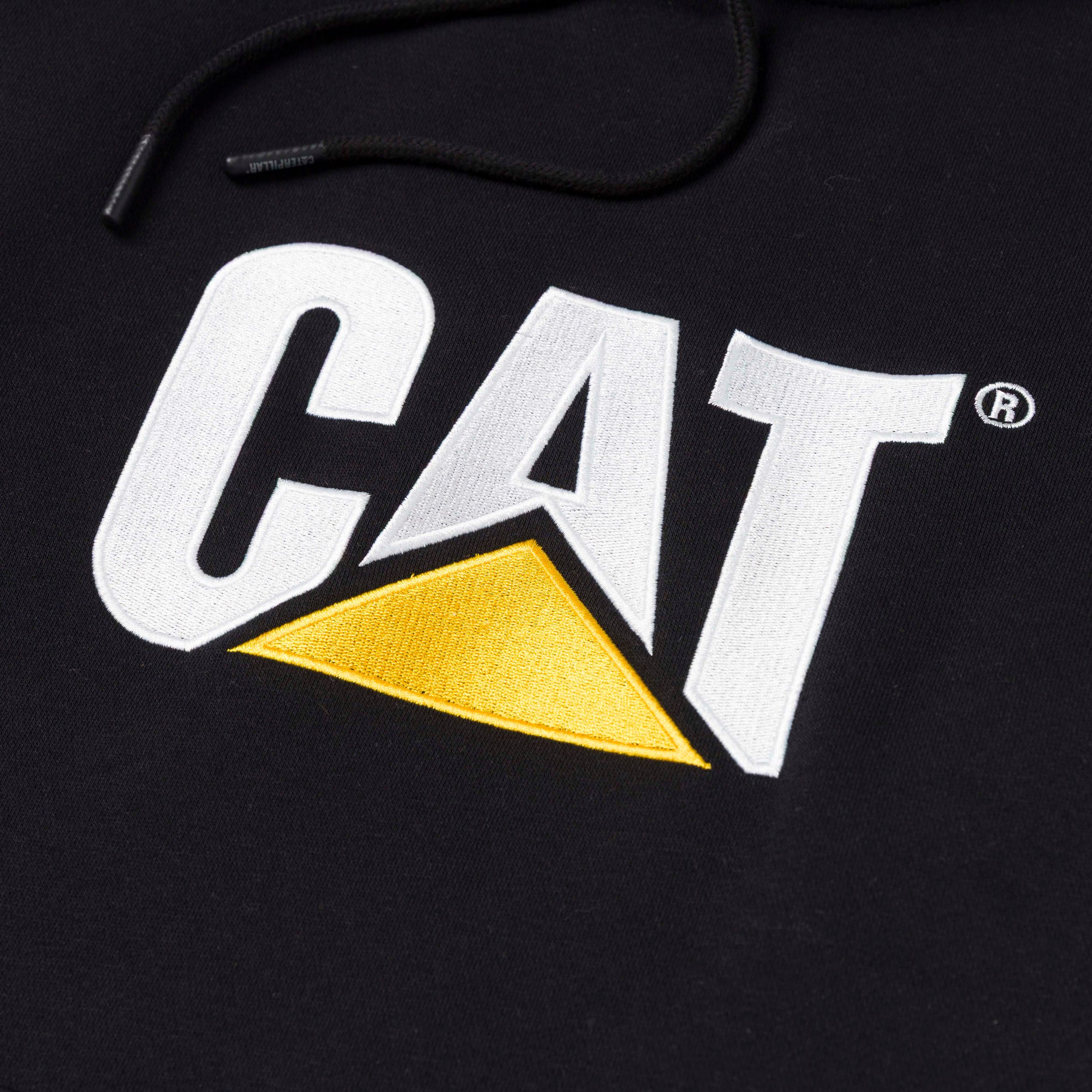 CAT Men's Heavyweight Trademark Hooded Sweatshirt