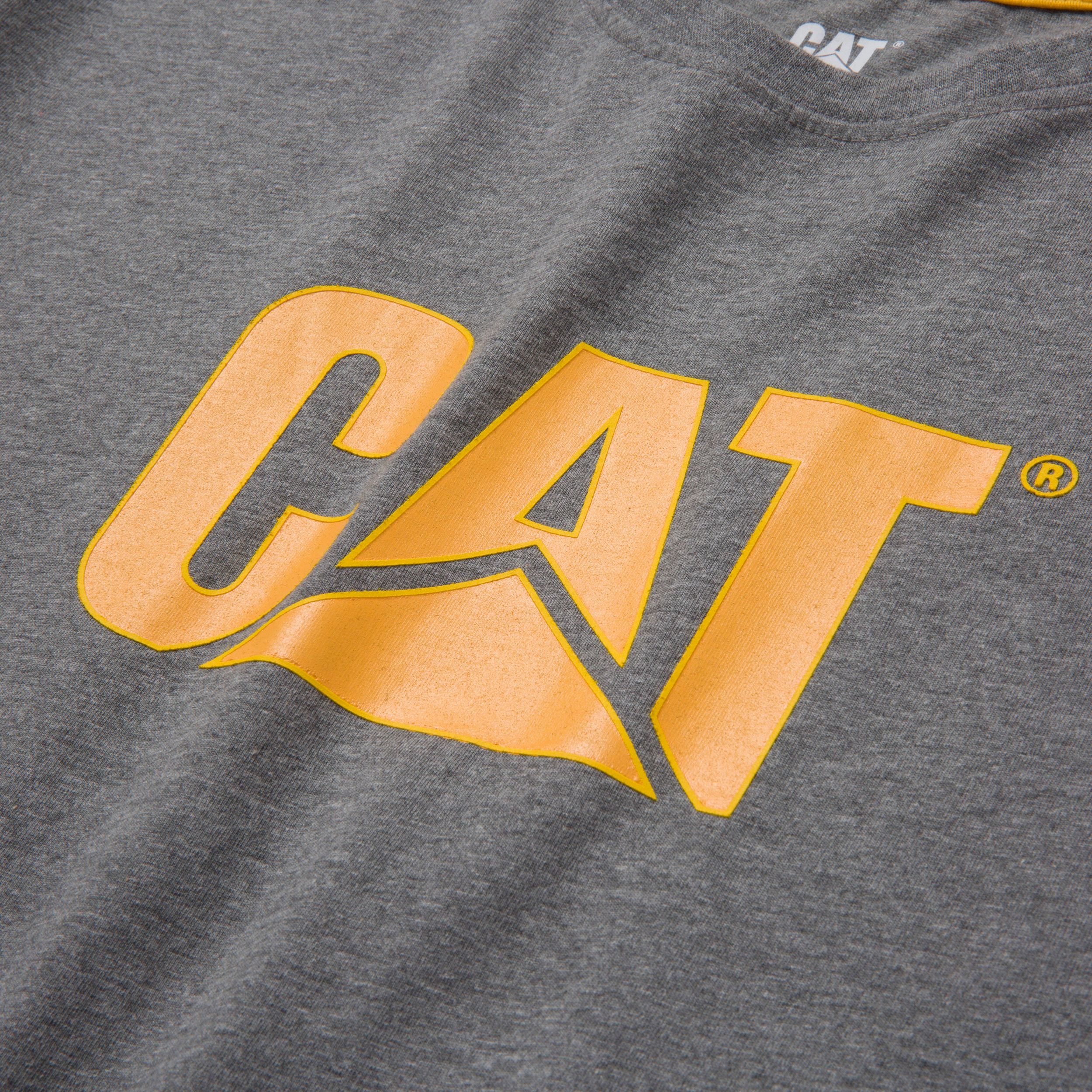 T-shirt à logo pour hommes, Trademark, CAT