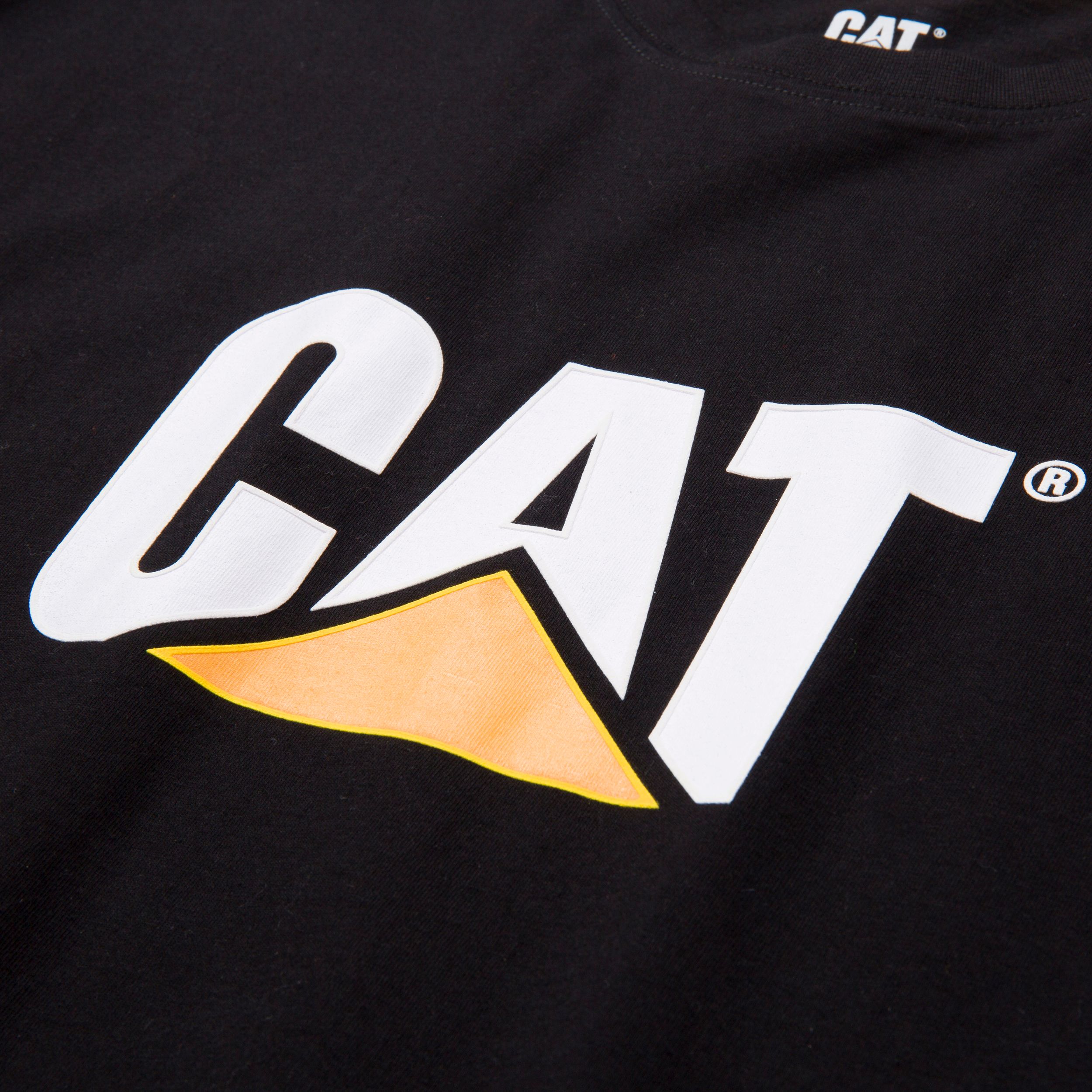 T-shirt à logo pour hommes, Trademark, CAT
