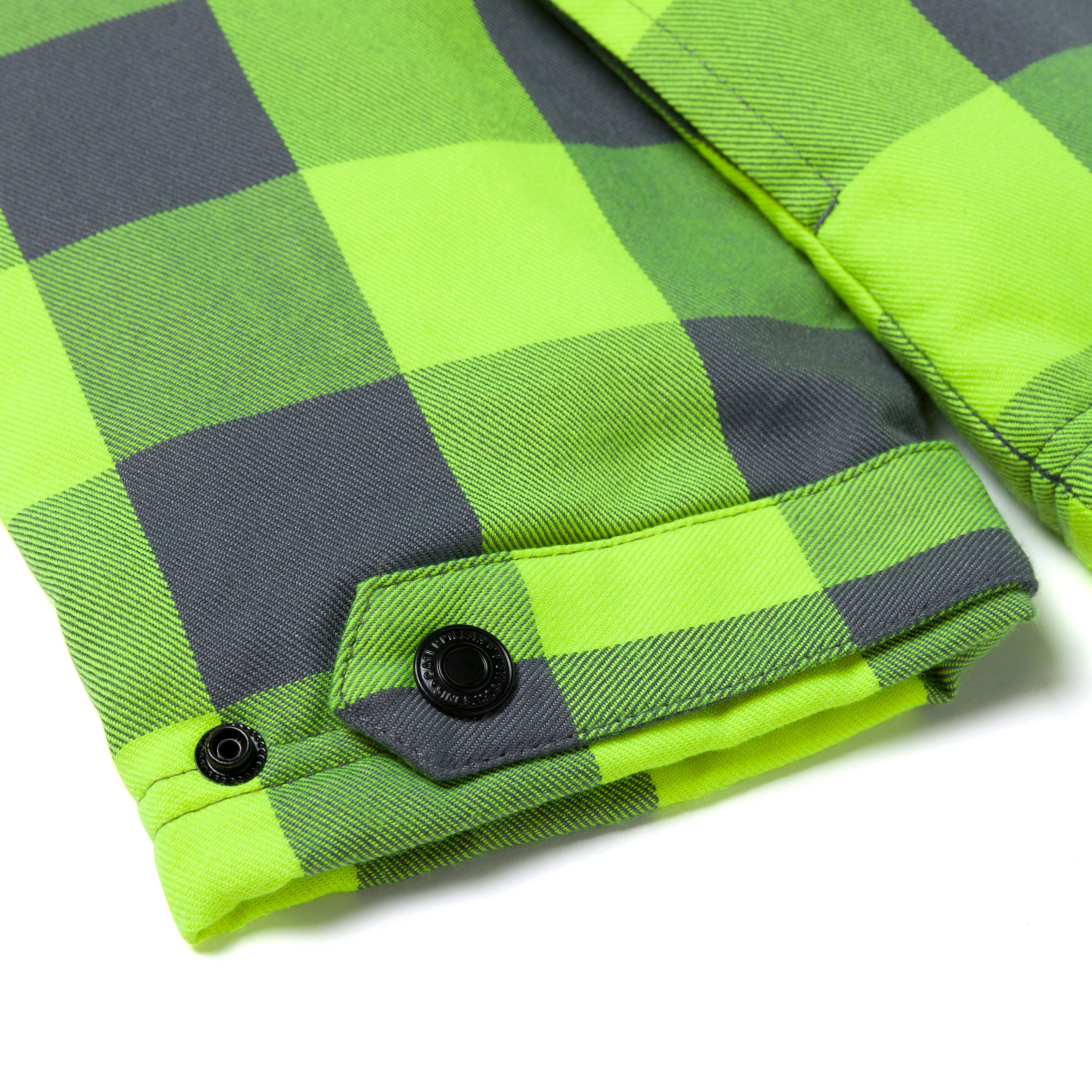 CAT Men's Hooded Flannel Shirt Jacket