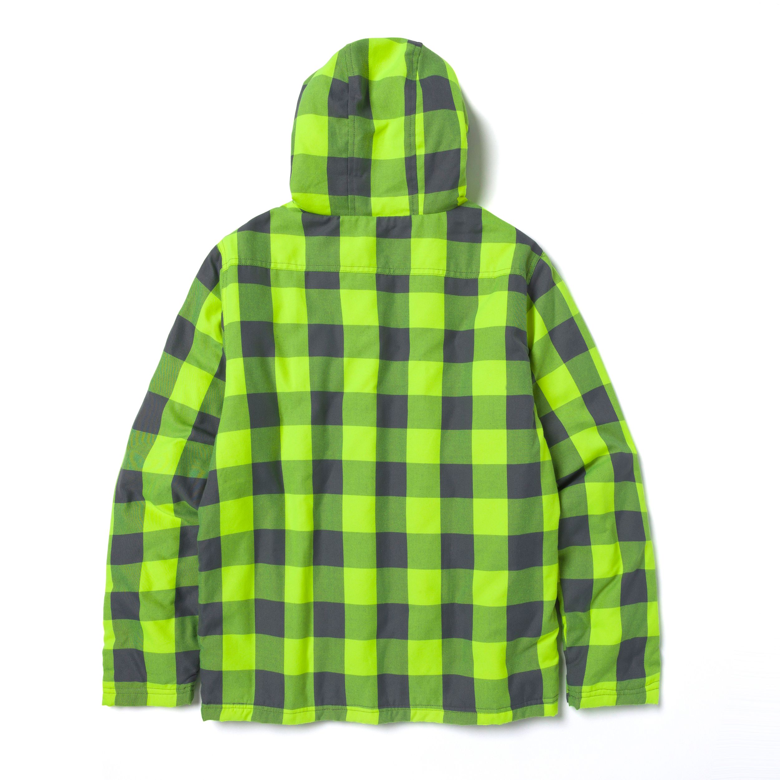 CAT Men's Hooded Flannel Shirt Jacket