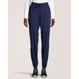 Pantalon d'uniforme médical de style jogging Scrubletics avec ceinture élastique et cordon de serrage, pour femmes Front_Flat