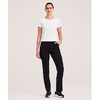 Pantalon d’uniforme médical Health Pro Heart de HEALTH PRO à poche cargo et à ceinture élastique avec cordon de serrage, pour femmes, Women's Heart Front_Flat