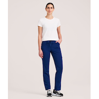 Pantalon d’uniforme médical Health Pro Heart de HEALTH PRO à poche cargo et à ceinture élastique avec cordon de serrage, pour femmes, Women's Heart Front_Flat