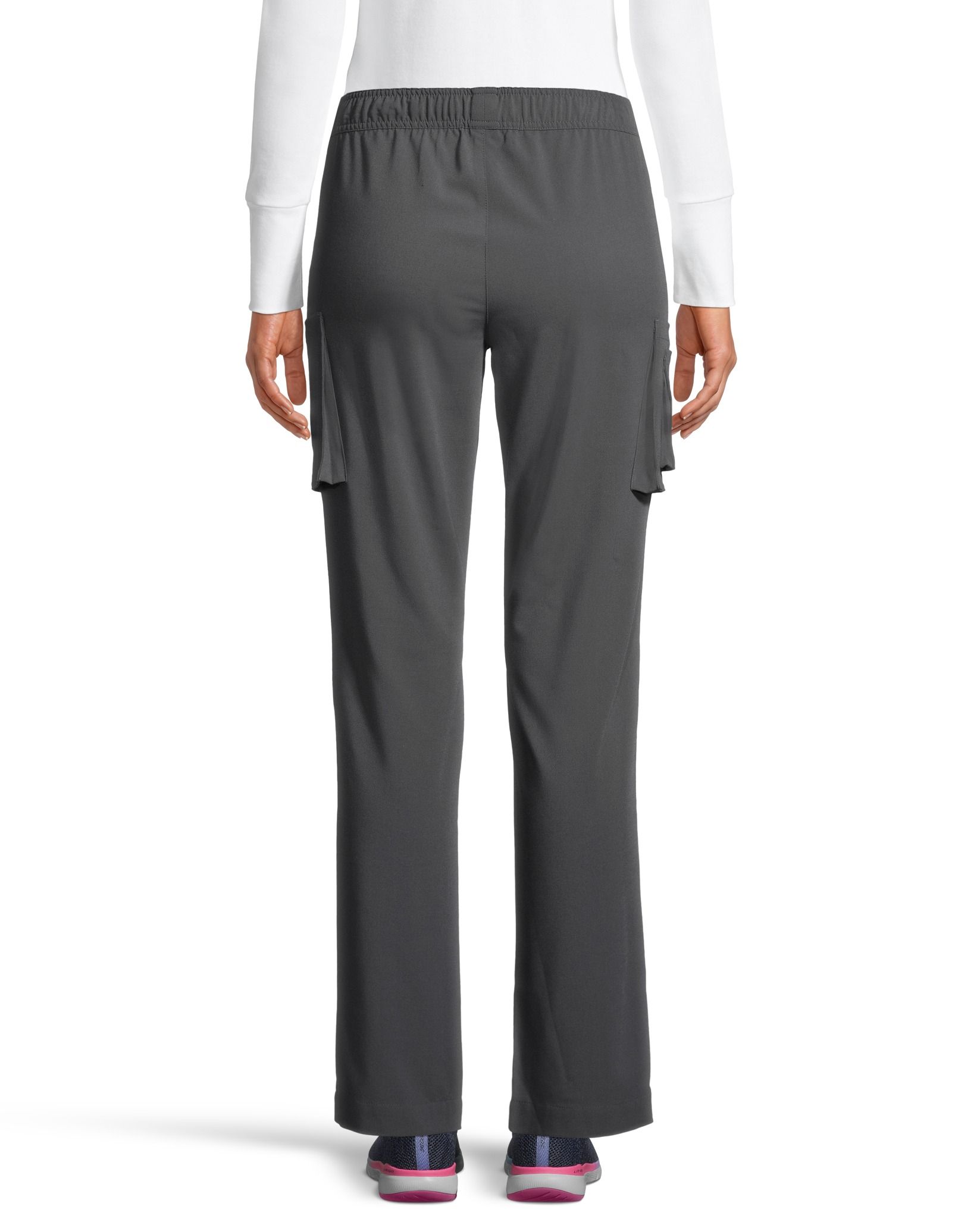 Long Pants For Women Women's Loose Wide Leg Pants High Waist Straight Pants  Casual Pants Gray XL JE
