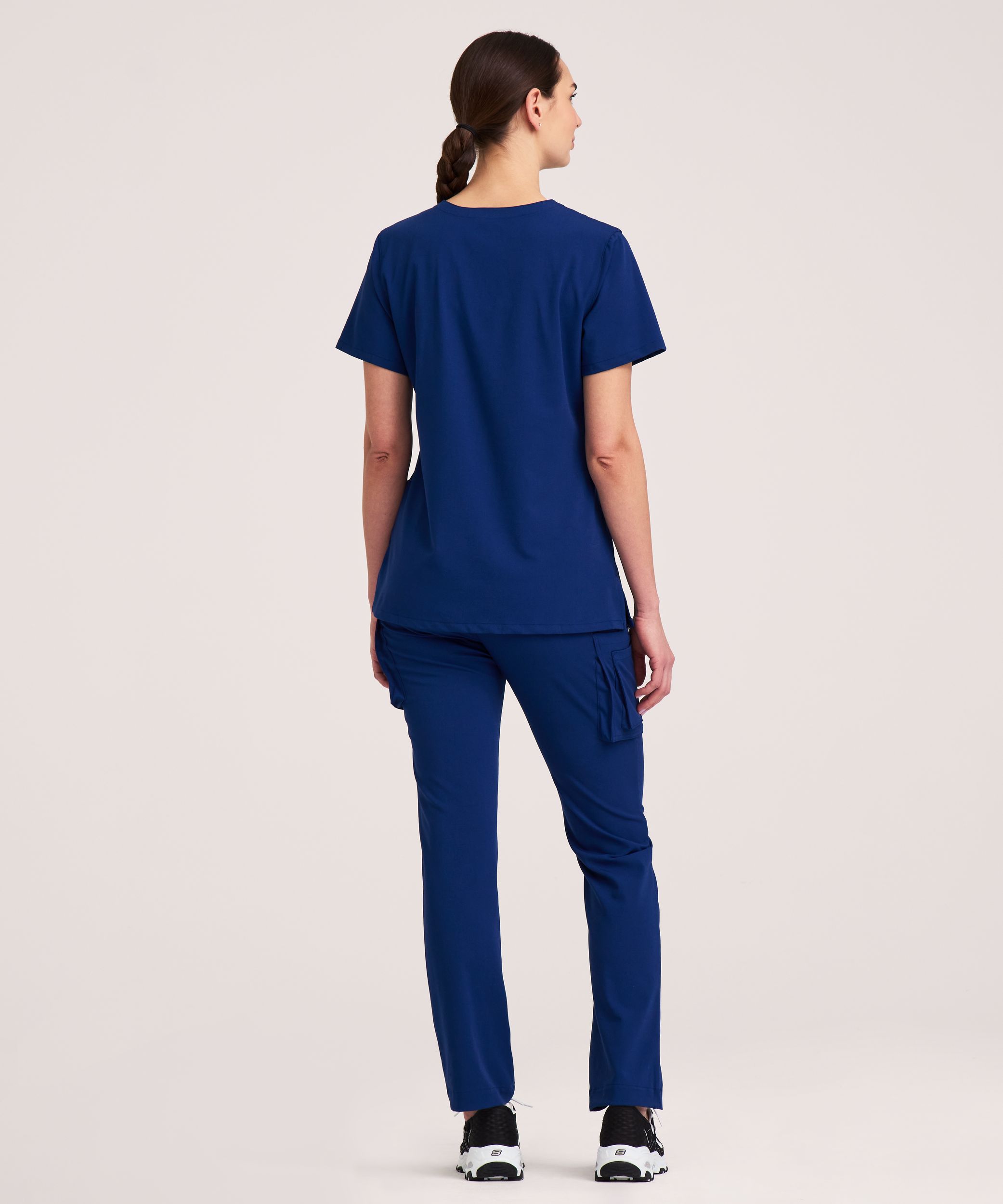 Health Pro Heart Women's Heart 5 Pocket V-Neck Scrub Top