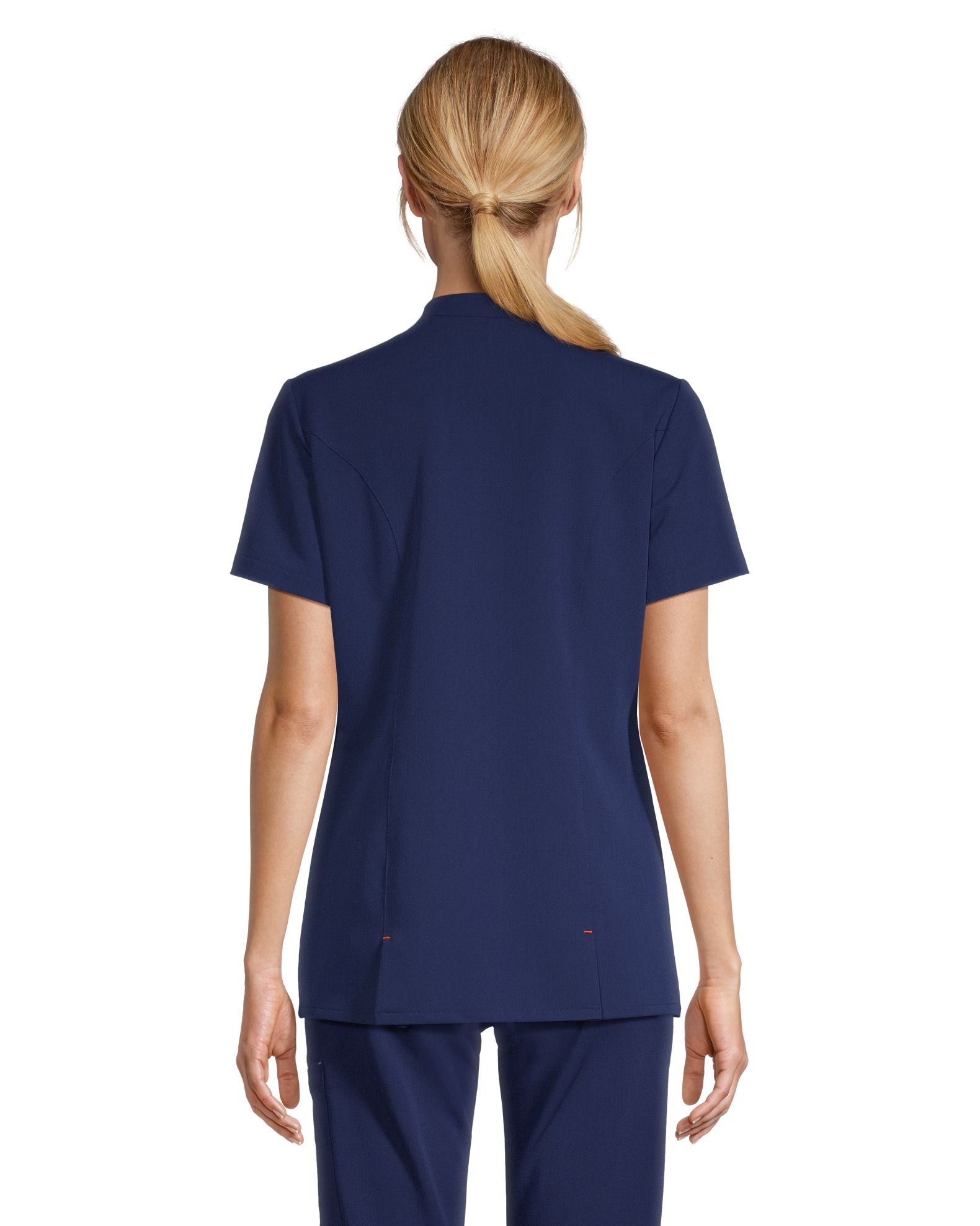 Low cut deals scrub tops