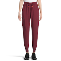 Pantalon d'uniforme médical cargo style jogging à 6 poches pour femmes, PcHH, Helly Hansen Front_Flat