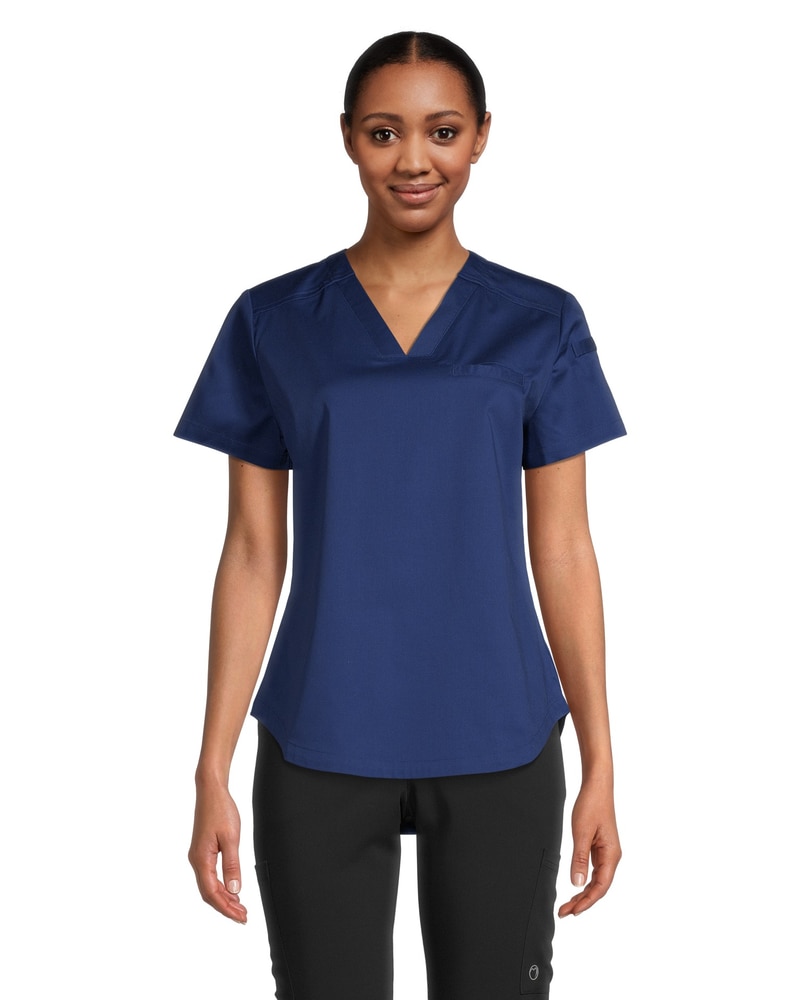HEALTH PRO Women's Crewneck Long Sleeve Underscrub Shirt