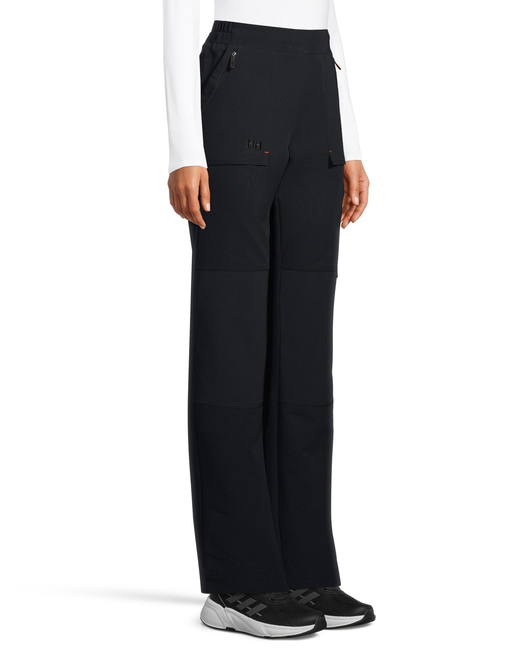 Pantalon d'uniforme médical extensible Helly Hansen Workwear à jambe droite et à genoux indéchirables pour femmes