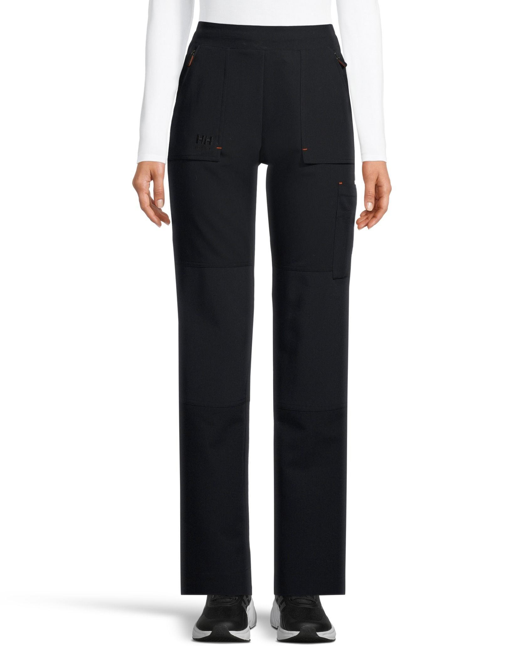 Pantalon d'uniforme médical extensible Helly Hansen Workwear à jambe droite et à genoux indéchirables pour femmes
