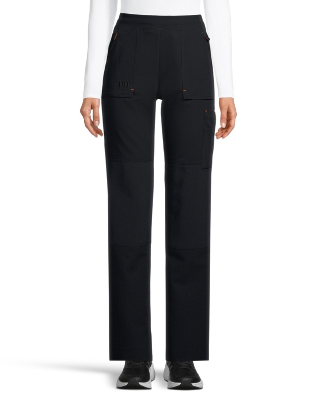 Pantalon d'uniforme médical extensible Helly Hansen Workwear à jambe droite et à genoux indéchirables pour femmes