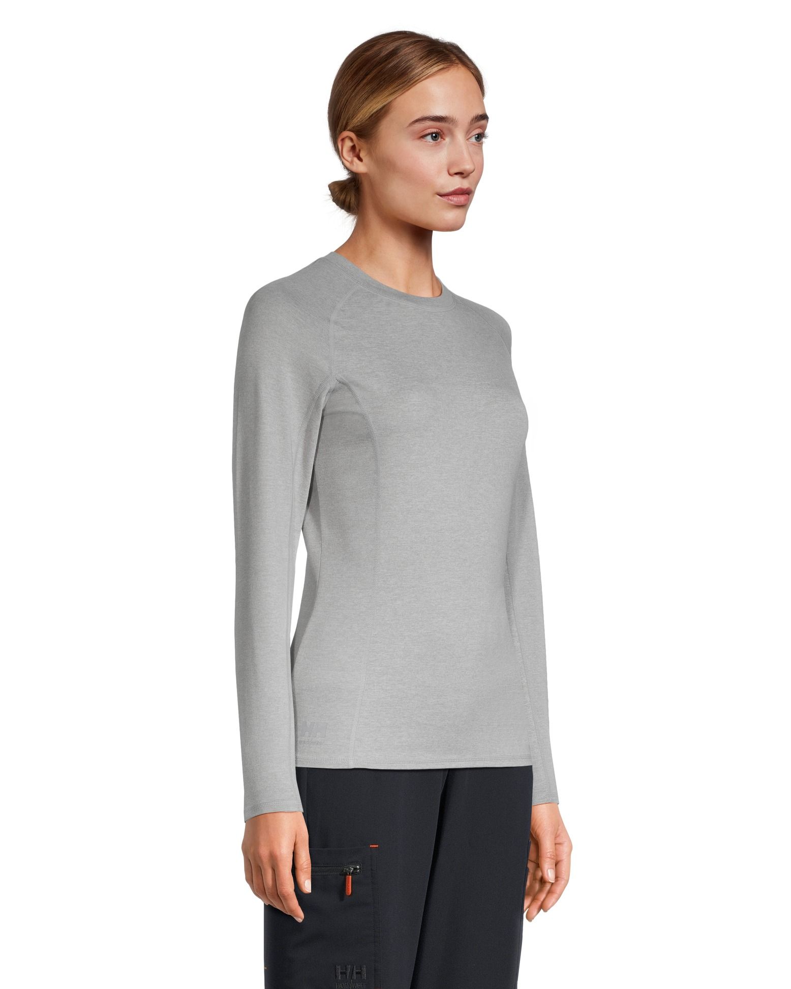 Sous-couche pour haut d'uniforme médical extensible dans 4&nbsp;sens à manches longues pour femmes, Helly Hansen