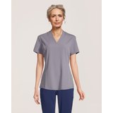 Haut d'uniforme médical à côtés profilés HEALTH PRO pour femmes Front_Flat