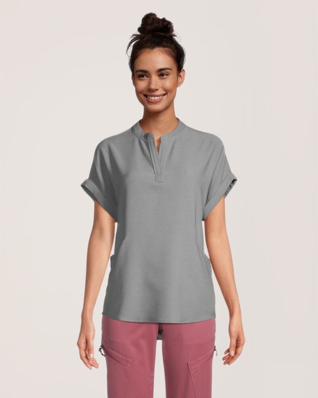 Haut d'uniforme médical HEALTH PRO à encolure en Y pour femmes