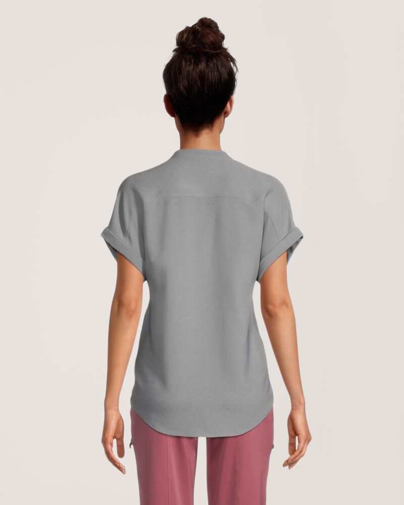 Haut d'uniforme médical HEALTH PRO à encolure en Y pour femmes