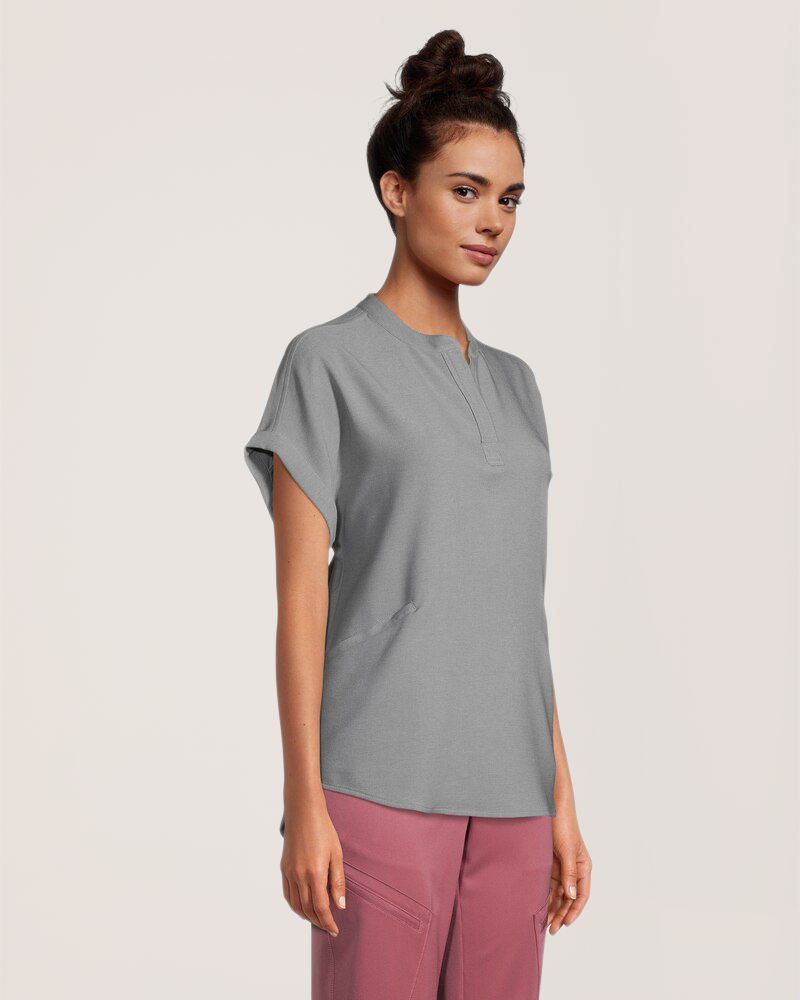 Haut d'uniforme médical HEALTH PRO à encolure en Y pour femmes