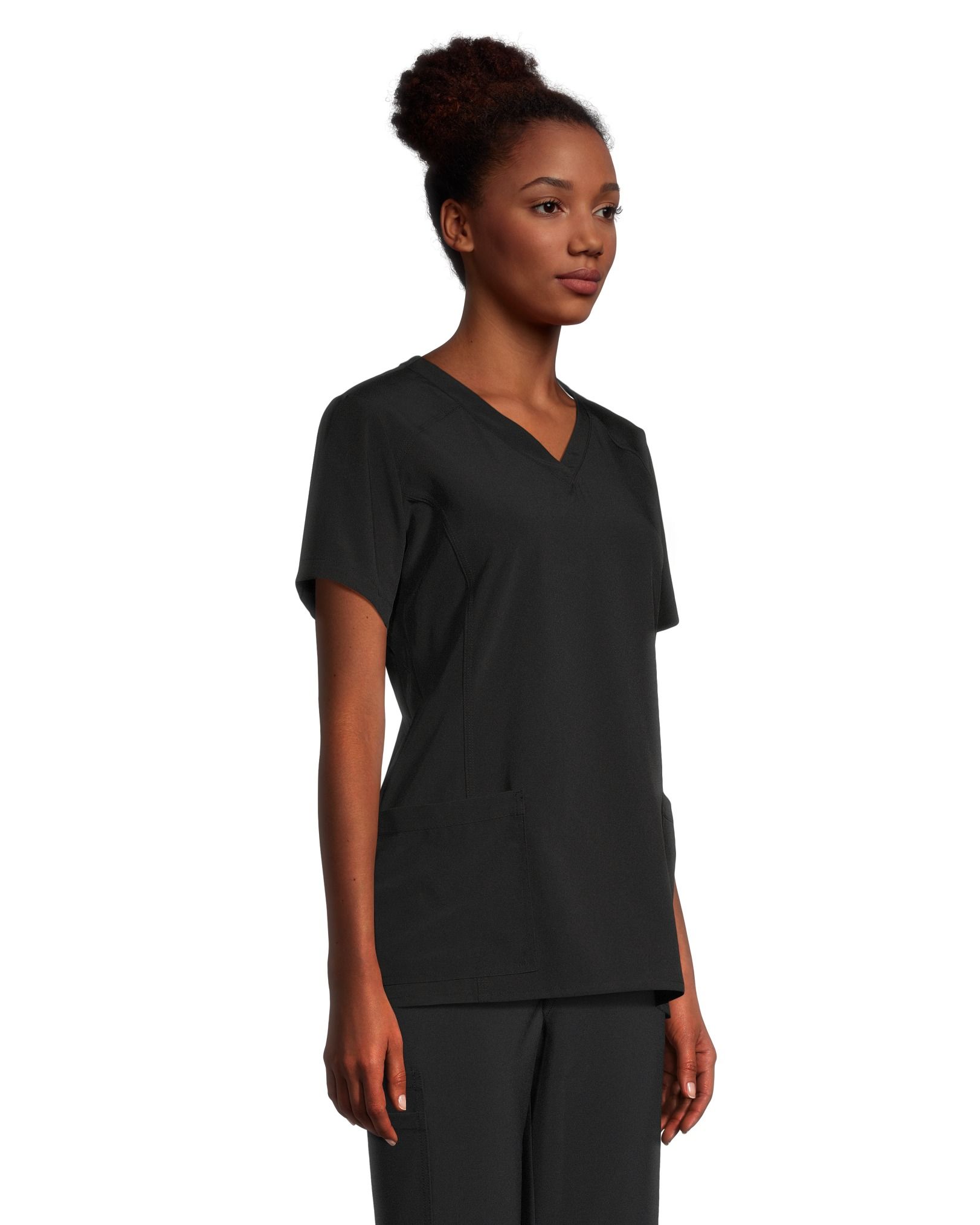 Scrubletics Women's V-Neck Short Sleeve Scrub Top | Marks