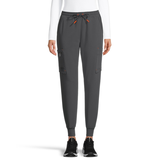 Pantalon d'uniforme médical cargo extensible Helly Hansen Workwear style jogging à 6&nbsp;poches pour femmes Front_Flat