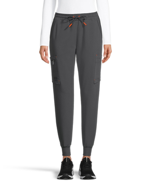 Pantalon d'uniforme médical cargo extensible Helly Hansen Workwear style jogging à 6 poches pour femmes