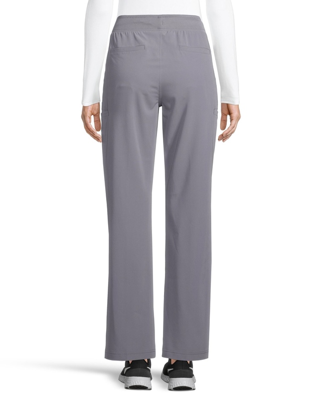 Women's Comfort Waist Wide Leg Scrub Pants Marks