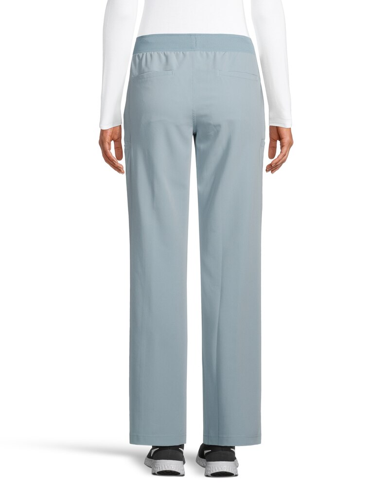 Women's Comfort Waist Wide Leg Scrub Pants Marks
