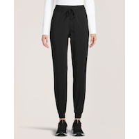 Scrubletics Women's Cargo Jogger Drawstring Scrub Pants Front_Flat