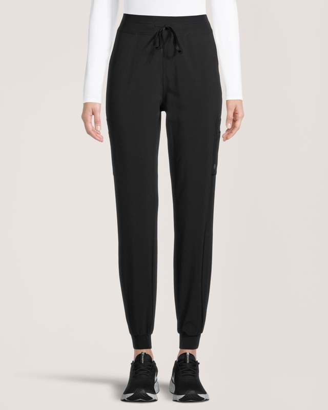 Scrubletics Women's Cargo Jogger Drawstring Scrub Pants