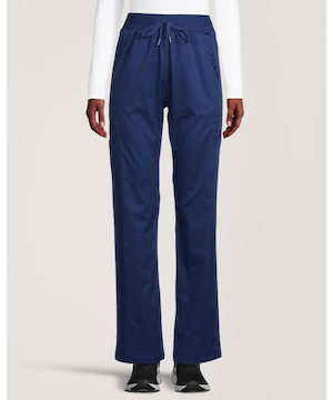 Pantalon d’uniforme médical cargo confortable HEALTH PRO à taille haute pour femmes